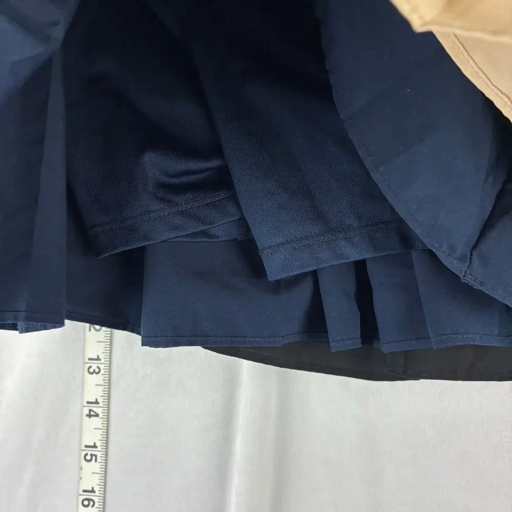 Old Navy Lot Of 3 Pleated Skorts Girls Large 10/12 Uniform Preppy Tennis Core